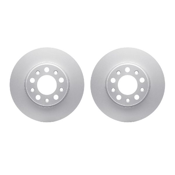 2016-2023 Fiat 500X Disc Brake Rotor Set - Rear (Dynamic Friction)
