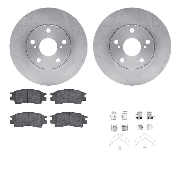 2000-2001 Toyota Camry Disc Brake Kit - Front (Dynamic Friction)