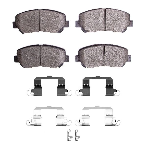 2013-2016 Dodge Dart Disc Brake Pad Set - Front (Dynamic Friction)