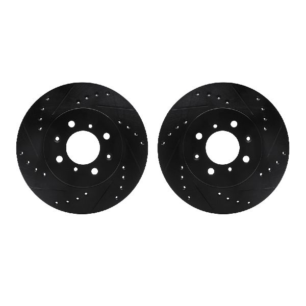 1988-1991 Honda Prelude Disc Brake Rotor Set - Front (Dynamic Friction)