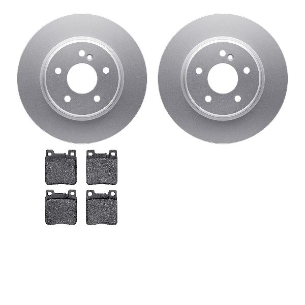 2006-2007 Mercedes-Benz C350 Disc Brake Kit - Rear (Dynamic Friction)