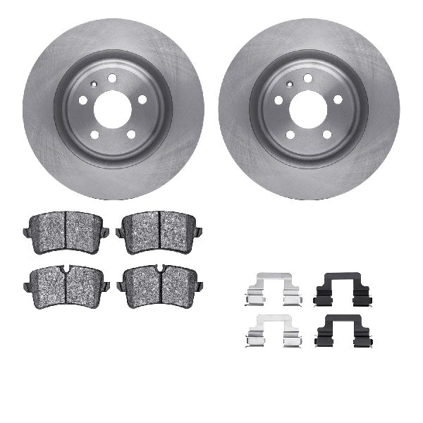 2014-2018 Audi A6 Disc Brake Kit - Rear (Dynamic Friction)