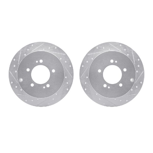 2007-2013 Mitsubishi Outlander Disc Brake Rotor Set - Rear (Dynamic Friction)