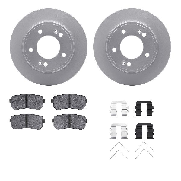 2021-2024 Kia Seltos Disc Brake Kit - Rear (Dynamic Friction)