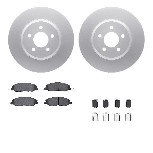 2005-2014 Ford Mustang Disc Brake Kit - Front (Dynamic Friction)