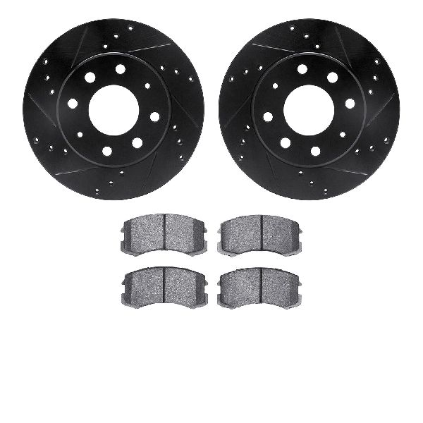 2002-2007 Mitsubishi Lancer Disc Brake Kit - Front (Dynamic Friction)