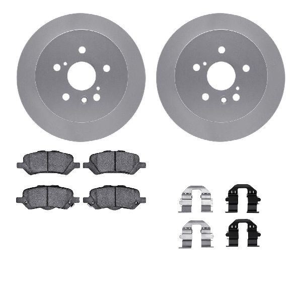 2009-2015 Toyota Venza Disc Brake Kit - Rear (Dynamic Friction)