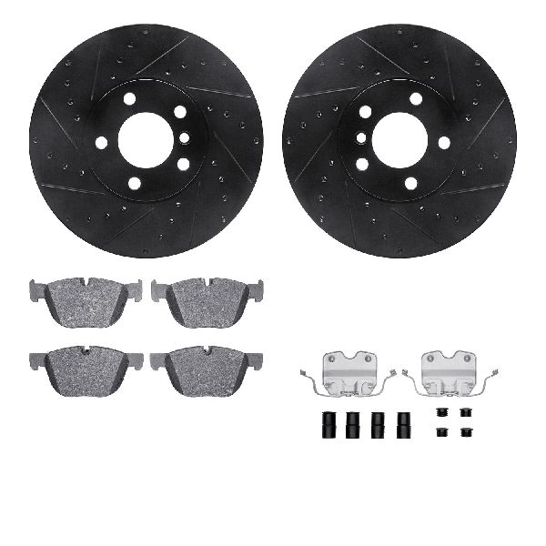 2007-2013 BMW X5 Disc Brake Kit - Front (Dynamic Friction)