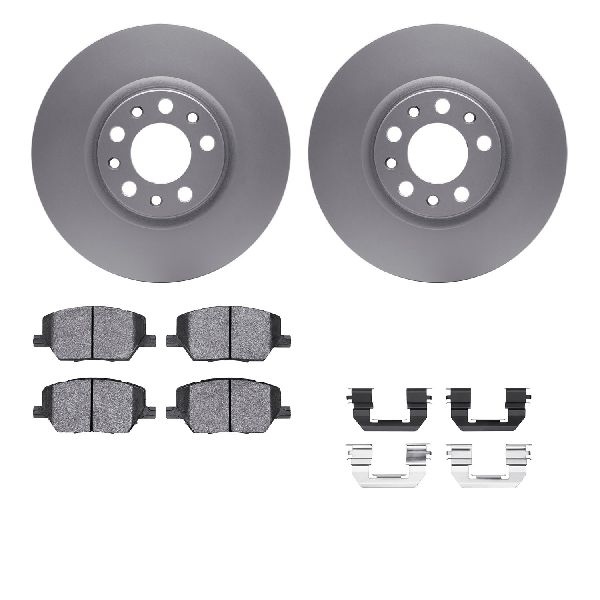 2016-2023 Fiat 500X Disc Brake Kit - Front (Dynamic Friction)