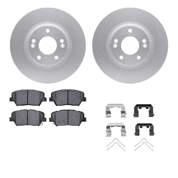 2014-2017 Kia Rondo Disc Brake Kit - Front (Dynamic Friction)