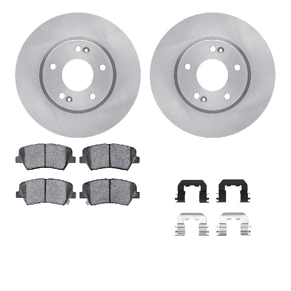 2013-2014 Hyundai Elantra Coupe Disc Brake Kit - Front (Dynamic Friction)
