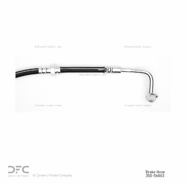 1991-1994 Mercury Capri Brake Hydraulic Hose - Rear Right (Dynamic Friction)