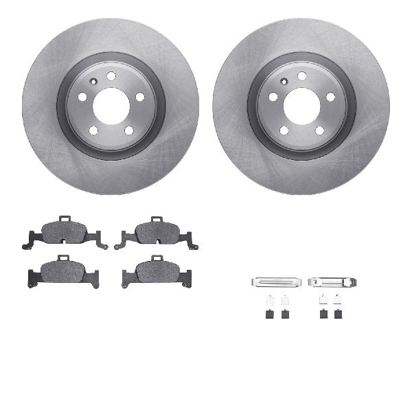 2016-2018 Audi A4 Disc Brake Kit - Front (Dynamic Friction)