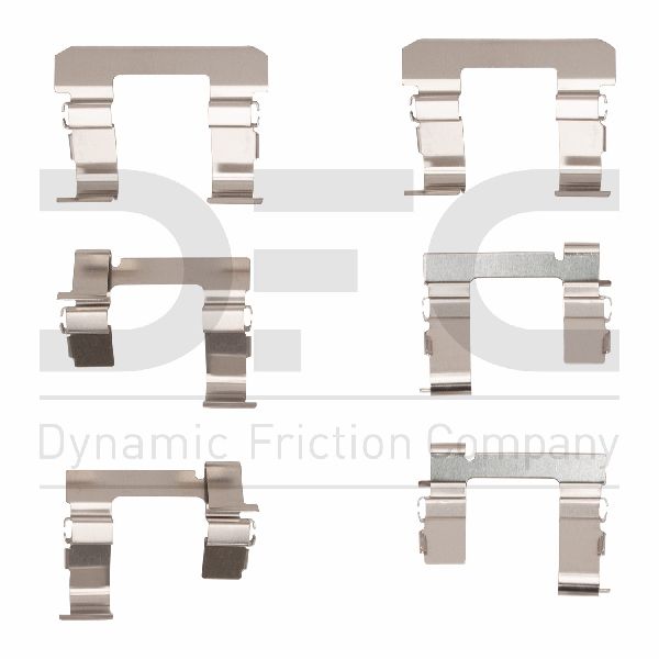 1991-1993 Nissan NX Disc Brake Hardware Kit - Front (Dynamic Friction)