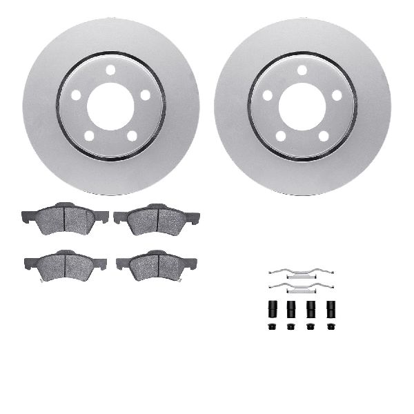 2003 Chrysler Voyager Disc Brake Kit - Front (Dynamic Friction)