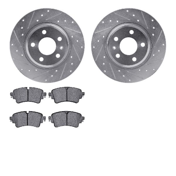 2016-2020 Audi A4 Disc Brake Kit - Rear (Dynamic Friction)
