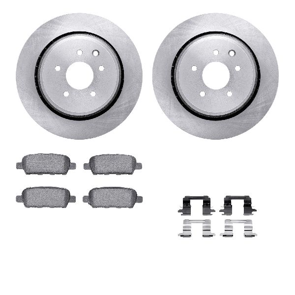 2008-2013 INFINITI G37 Disc Brake Kit - Rear (Dynamic Friction)