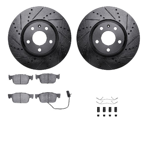 2016-2020 Audi A4 Disc Brake Kit - Front (Dynamic Friction)
