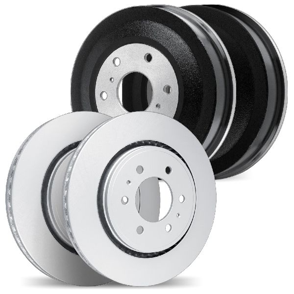 2002-2004 Isuzu Axiom Disc Brake Rotor Set - Front and Rear (Dynamic Friction)