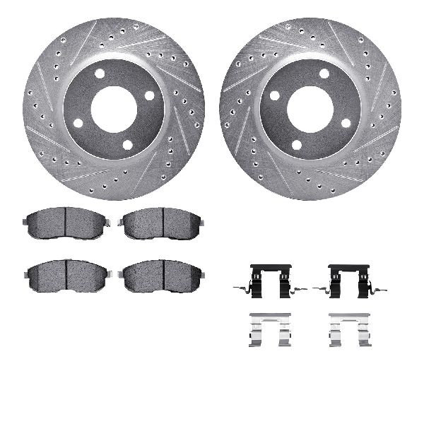 2007-2012 Nissan Sentra Disc Brake Kit - Front (Dynamic Friction)
