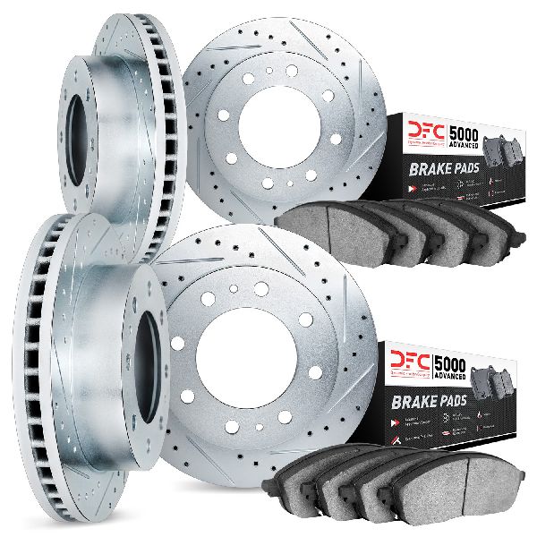 2005-2017 Chevrolet Express 3500 Disc Brake Kit - Front and Rear (Dynamic Friction)