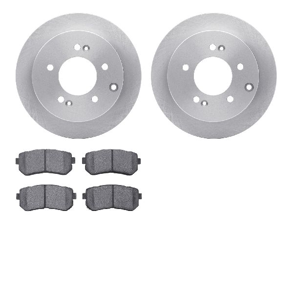2010-2013 Kia Forte Koup Disc Brake Kit - Rear (Dynamic Friction)