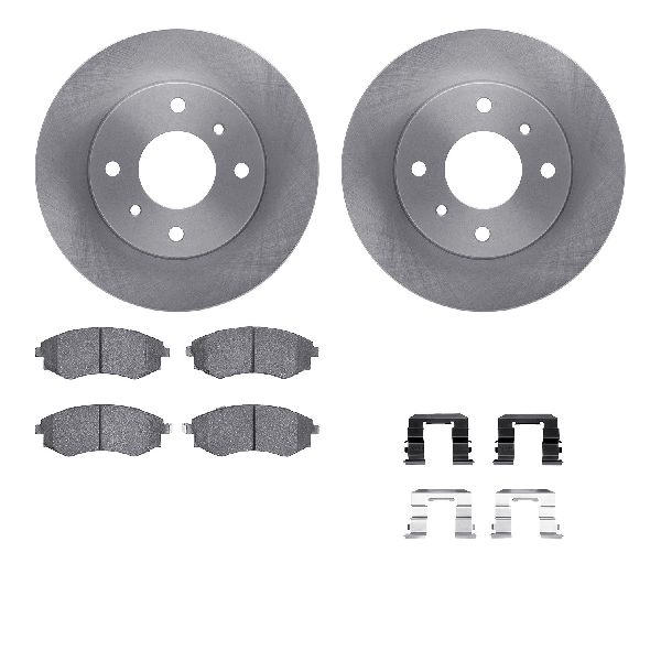 1997-1998 Nissan 240SX Disc Brake Kit - Front (Dynamic Friction)