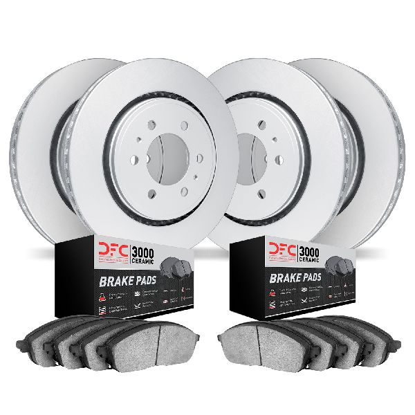 2006-2008 Lincoln Mark LT Disc Brake Kit - Front and Rear (Dynamic Friction)
