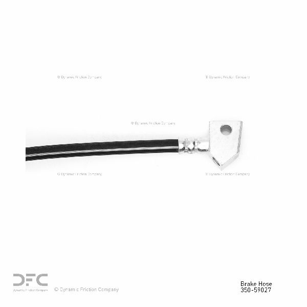 1985-1987 Honda Prelude Brake Hydraulic Hose - Front Left (Dynamic Friction)