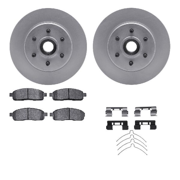 2006-2008 Lincoln Mark LT Disc Brake Kit - Front (Dynamic Friction)