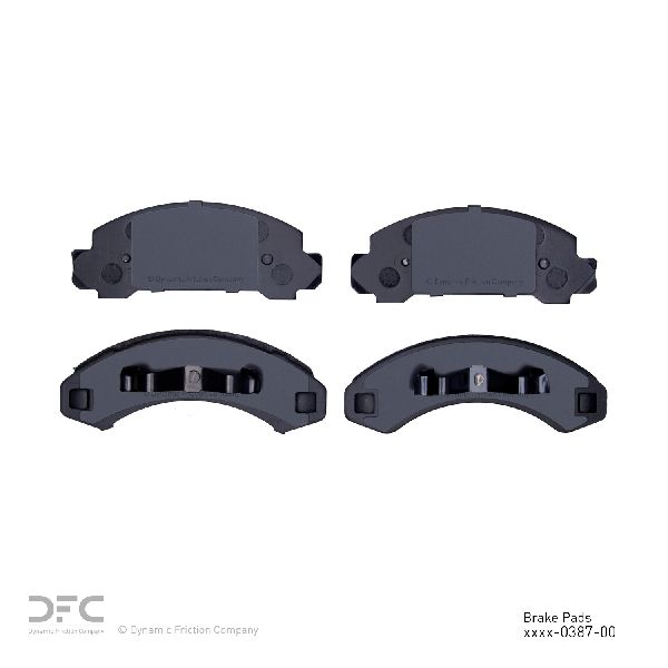 1991-1994 Ford Explorer Disc Brake Pad Set - Front (Dynamic Friction)