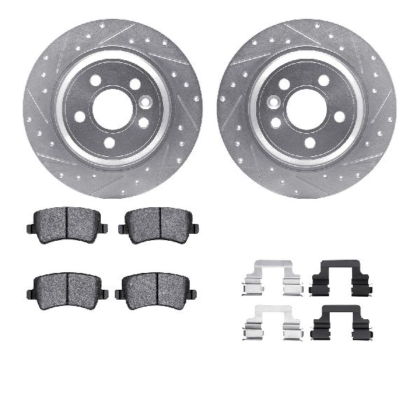 2018 Volvo S60 Disc Brake Kit - Rear (Dynamic Friction)