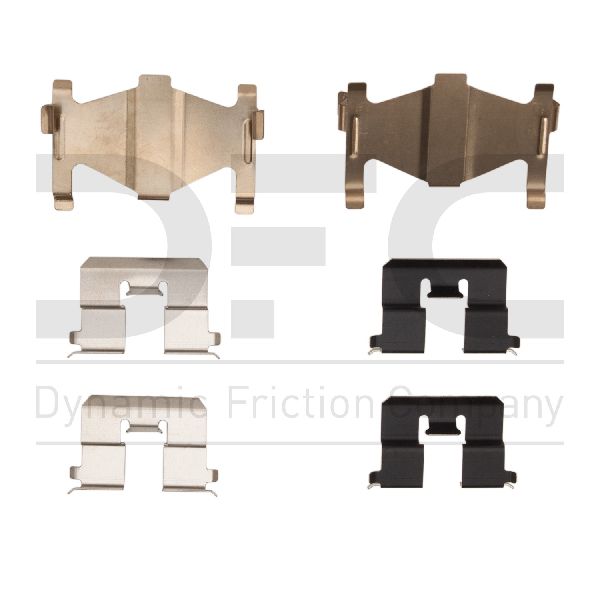 1995-1998 Nissan 200SX Disc Brake Hardware Kit - Rear (Dynamic Friction)