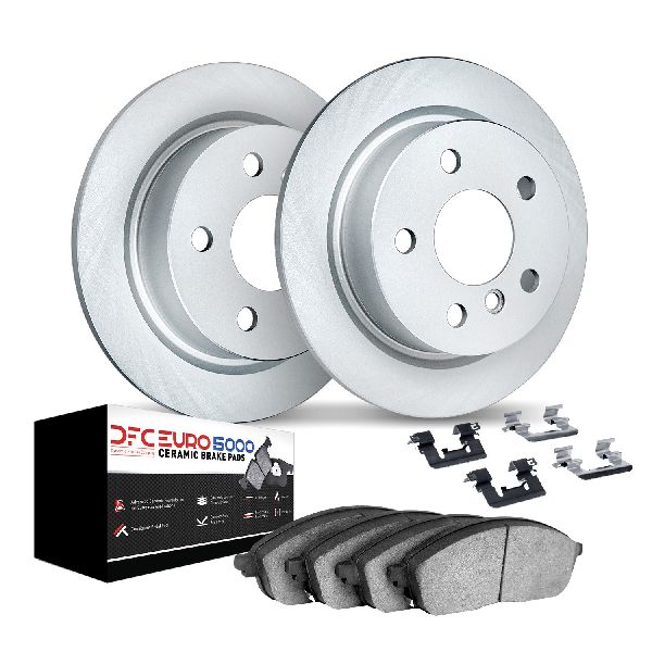 2009-2016 Audi A4 Disc Brake Kit - Rear (Dynamic Friction)