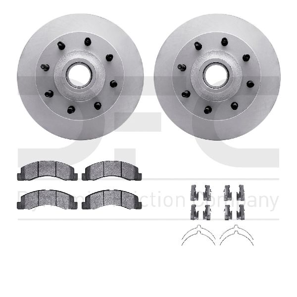 2003-2005 Ford Excursion Disc Brake Kit - Front (Dynamic Friction)