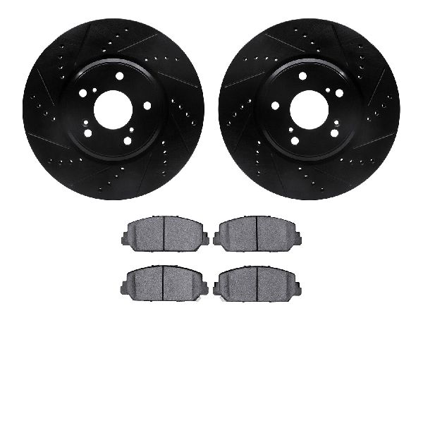 2017-2022 Acura ILX Disc Brake Kit - Front (Dynamic Friction)