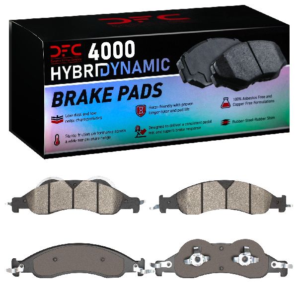 2007-2009 Lincoln Navigator Disc Brake Pad Set - Front (Dynamic Friction)