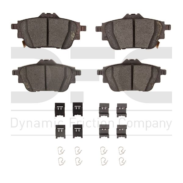 2020-2024 Nissan Sentra Disc Brake Pad Set - Rear (Dynamic Friction)
