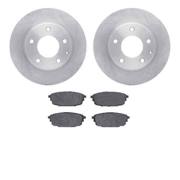 2002-2003 Mazda Protege5 Disc Brake Kit - Rear (Dynamic Friction)