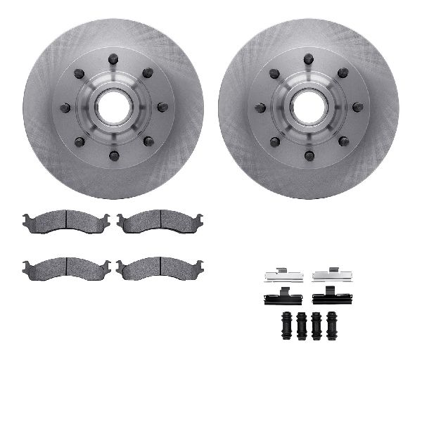 1999-2007 Ford E-350 Super Duty Disc Brake Kit - Front (Dynamic Friction)