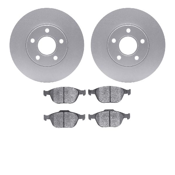 2010-2013 Ford Transit Connect Disc Brake Kit - Front (Dynamic Friction)