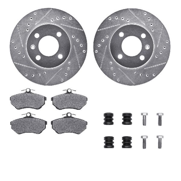 1993 Volkswagen Passat Disc Brake Kit - Front (Dynamic Friction)