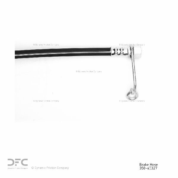 2013-2023 Ram 3500 Brake Hydraulic Hose - Rear Left Lower (Dynamic Friction)