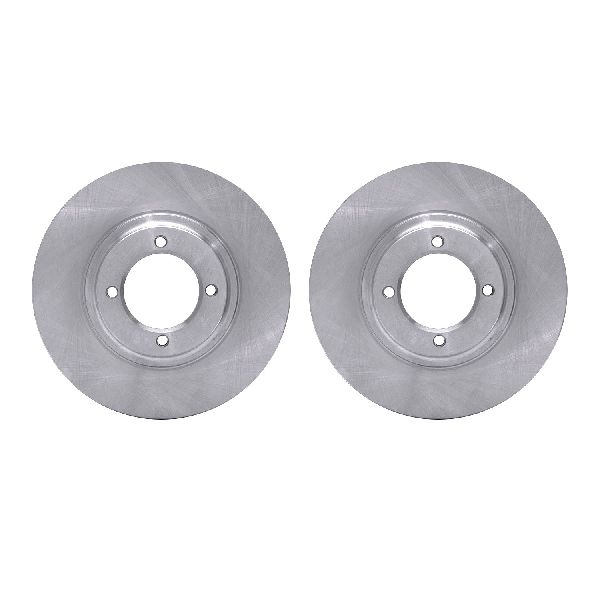 1981-1984 Toyota Starlet Disc Brake Rotor Set - Front (Dynamic Friction)