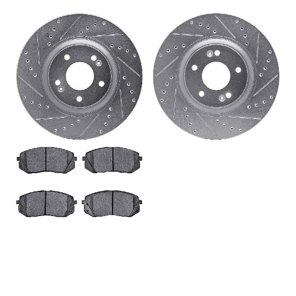 2016-2017 Hyundai Tucson Disc Brake Kit - Front (Dynamic Friction)