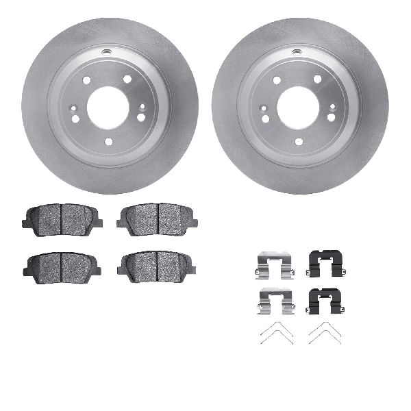 2018-2021 Kia Stinger Disc Brake Kit - Rear (Dynamic Friction)