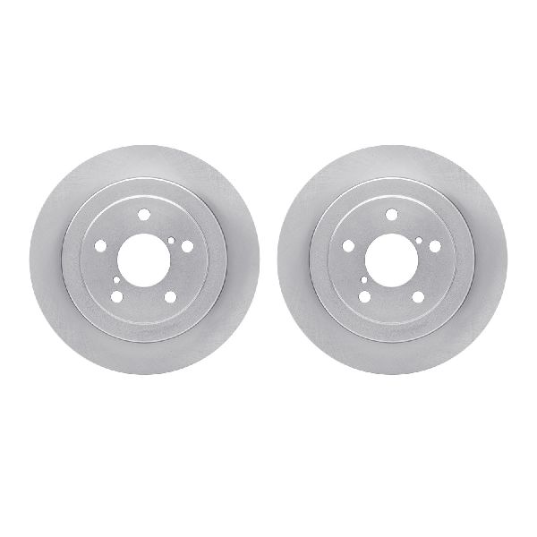 1998-2008 Subaru Forester Disc Brake Rotor Set - Rear (Dynamic Friction)