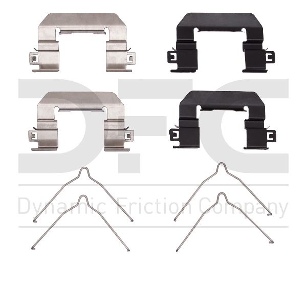 2006-2014 Kia Sedona Disc Brake Hardware Kit - Front (Dynamic Friction)