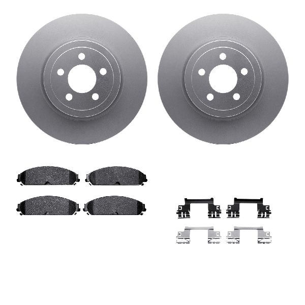 2005-2008 Dodge Magnum Disc Brake Kit - Front (Dynamic Friction)