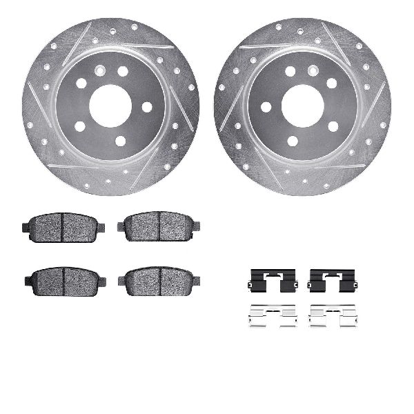 2011-2018 Chevrolet Cruze Disc Brake Kit - Rear (Dynamic Friction)